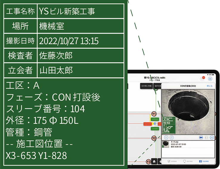検査実施のイメージ画像